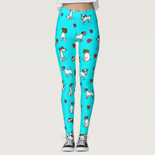 I Love Jack Russell Terrier Leggings