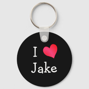 I Love Jake Keychain