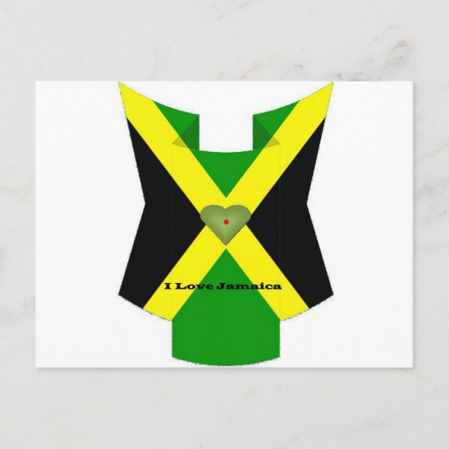 I Love Jamaica Have a Nice Day and a Better Night Postcard (Front)