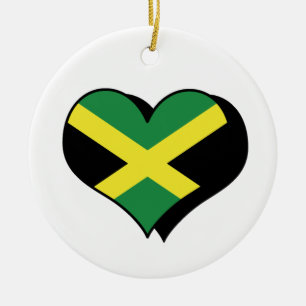 I Love Jamaica Ornament