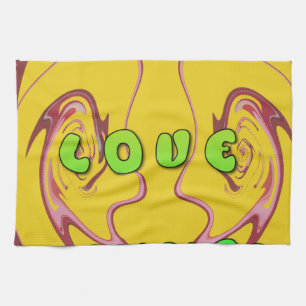 I love Jamaica.png Kitchen Towel