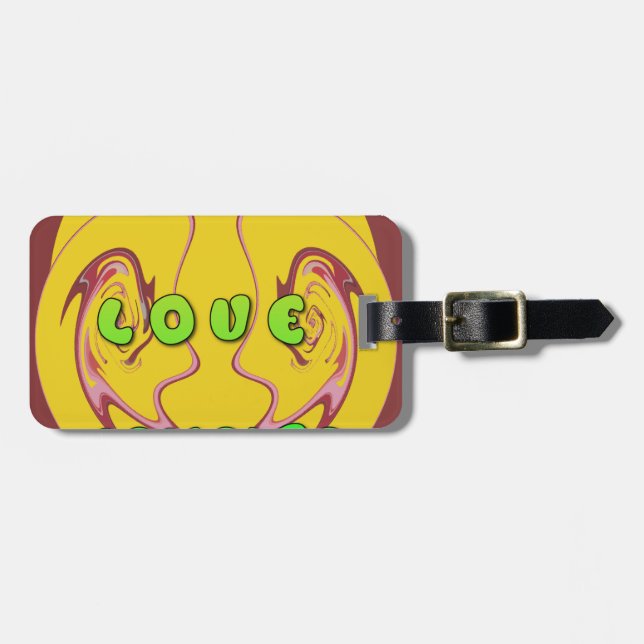 I love Jamaica.png Luggage Tag (Front Horizontal)