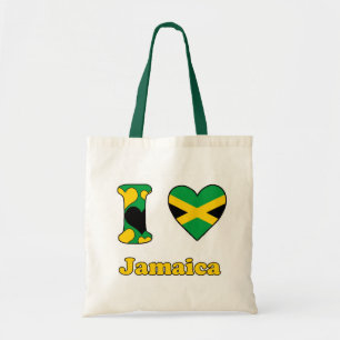 I love Jamaica Tote Bag