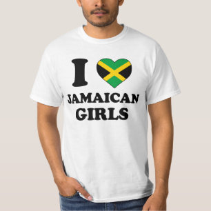 I love Jamaican Girls T-Shirt