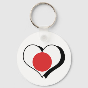 I Love Japan Keychain