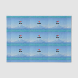 "I Love Japan," Mt. Fuji Tissue Paper