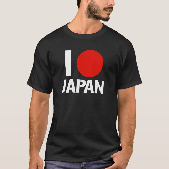 I LOVE JAPAN - T-Shirt (Front)