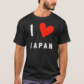 I LOVE JAPAN T-shirt