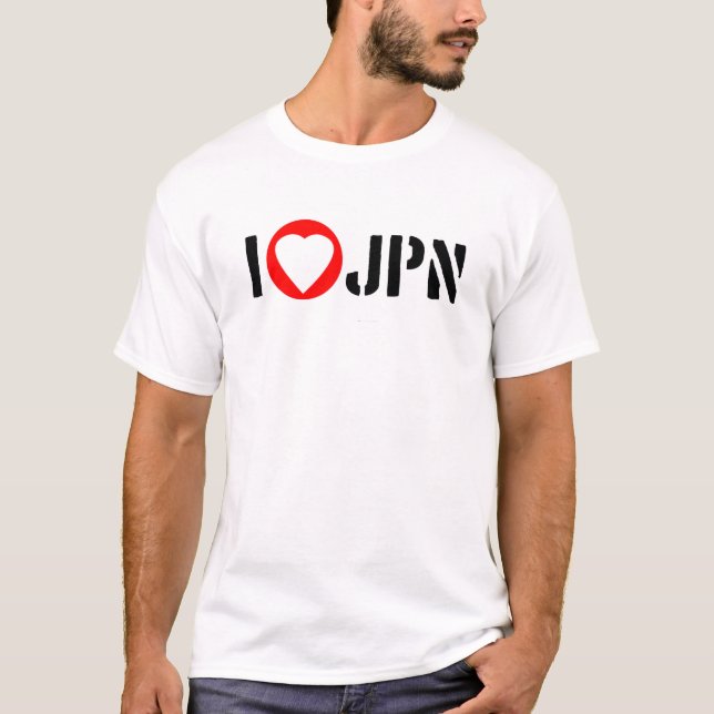 I Love JAPAN Tee (Front)