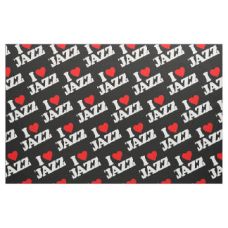 I LOVE JAZZ FABRIC