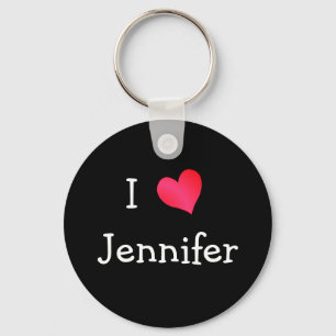 I Love Jennifer Keychain