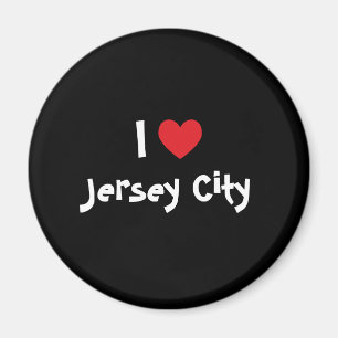 I Love Jersey City Magnet
