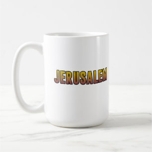 I love Jerusalem Israel Coffee Mug
