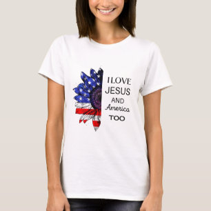  I Love Jesus and America Too T-Shirt