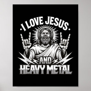 I Love Jesus And Heavy Metal 2  Poster