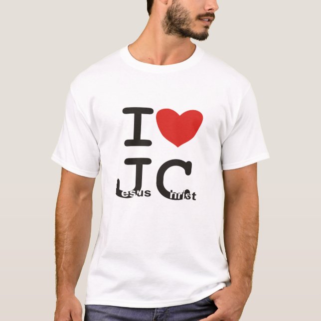 I Love Jesus Christ Shirt (Front)