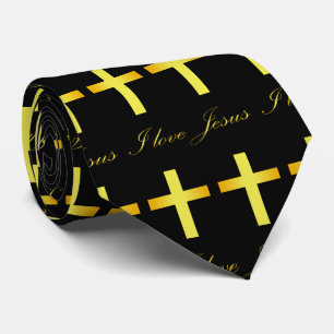 I love Jesus Christian Tie