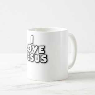 I Love Jesus Coffee Mug