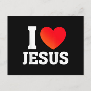 I Love Jesus Enclosure Card