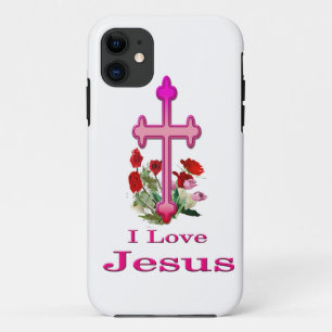 I love Jesus gifts iPhone 11 Case