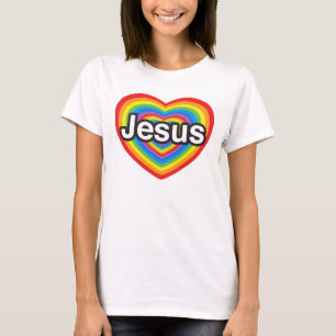 I love Jesus. I love you Jesus. Heart T-Shirt