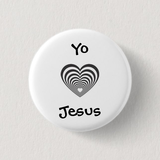 I love Jesus in spanish 1 Inch Round Button (Front)