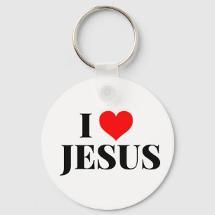 I Love Jesus Keychain