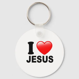 I Love Jesus Keychain