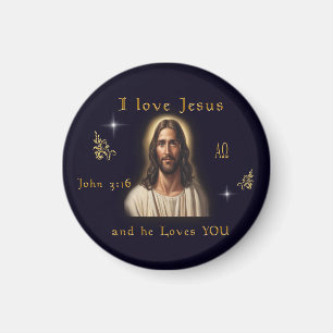 I love Jesus Magnet