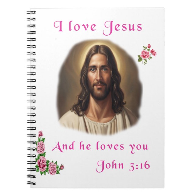 I love Jesus Notebook (Front)