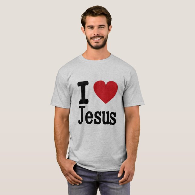 I Love Jesus T-Shirt (Front Full)