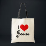 I love jesus tote bag<br><div class="desc">I love jesus bags with red heart for all christian ,  Roman catholic people who love jesus..</div>