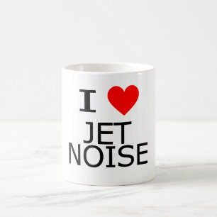 I Love Jet Noise Coffee Mug