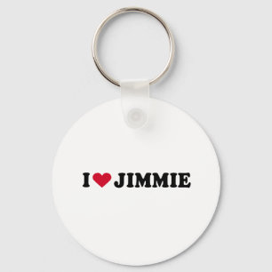 I LOVE JIMMIE KEYCHAIN
