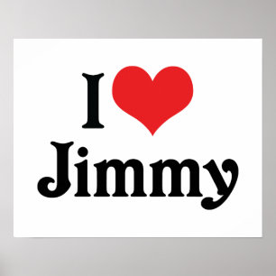 I Love Jimmy Poster