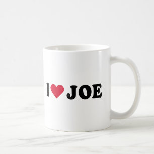I LOVE JOE COFFEE MUG