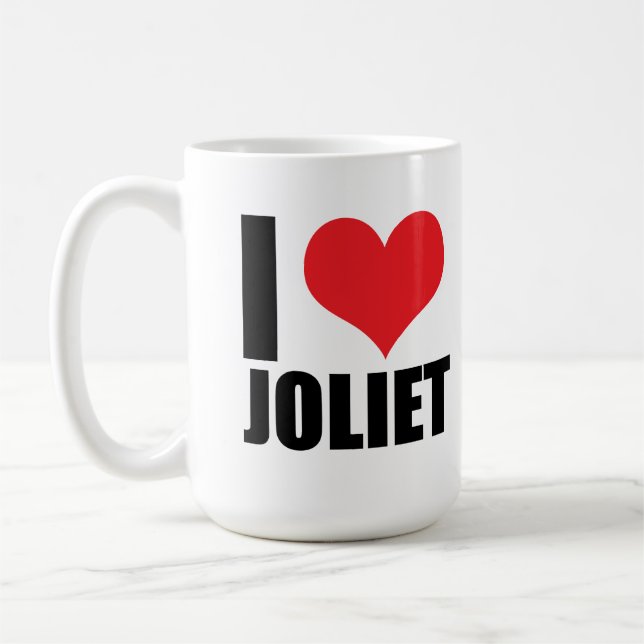 I love Joliet Coffee Mug (Left)