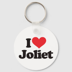 I Love Joliet Keychain