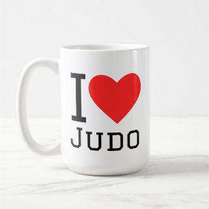 I love judo coffee mug