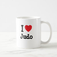 I love Judo heart custom personalized