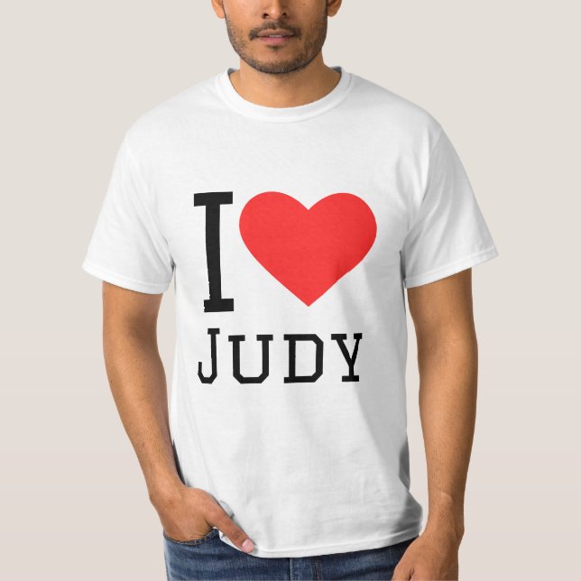 I love judy T-Shirt (Front)