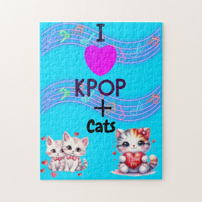 I Love K-pop Puzzle (Vertical)