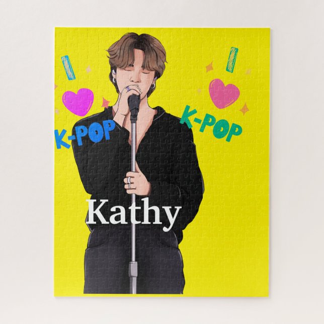 I love K pop Puzzle (Vertical)