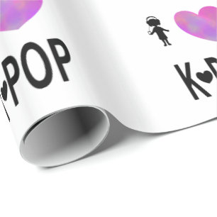 I love K-pop Wrapping Paper