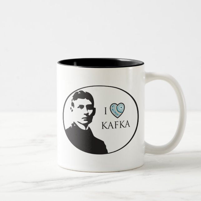 I Love Kafka Mug (Right)