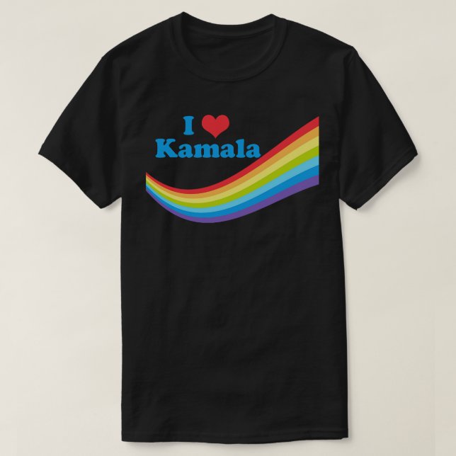 I Love Kamala T-Shirt (Design Front)