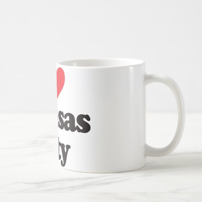 I Love Kansas City Coffee Mug (Right)