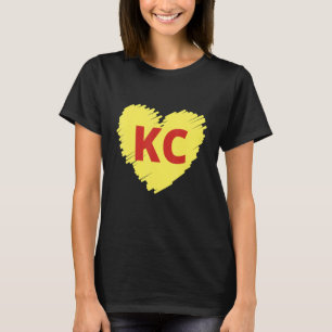 I Love Kansas City Fan Kc Football Sport Apparel T-Shirt