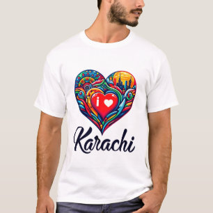 I love Karachi  T-Shirt