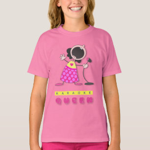 I Love Karaoke   Karaoke Queen T Shirt